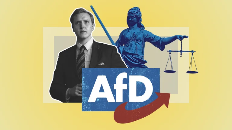 Der junge AfD-Nachwuchspolitiker Kevin Dorow sieht sich derzeit einem Parteiausschlussverfahren gegenüber, welches eine breitere Grundsatzdebatte ausgelöst hat.