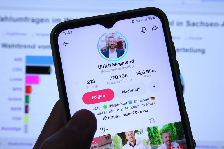 Vorschaubild: Vor Sachsen-Anhalt-Wahl: TikTok sperrt mehrere rechte Accounts