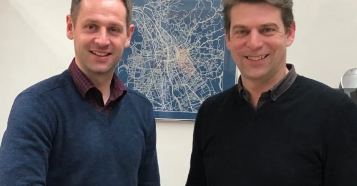 Im Bild: Armin Sippel (li.) mit Heinrich Sickl (re.) (Screenshot FPÖ Graz)