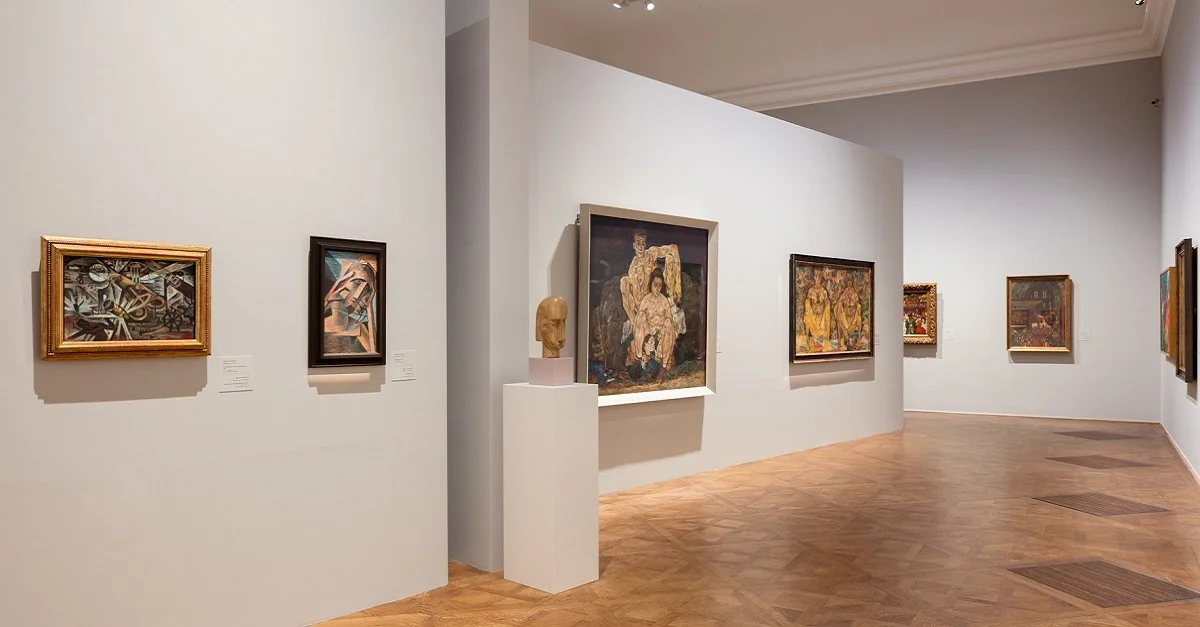 Ausstellungsansicht „Klimt ist nicht das Ende. Aufbruch in Mitteleuropa“
Foto: Johannes Stoll © Belvedere, Wien