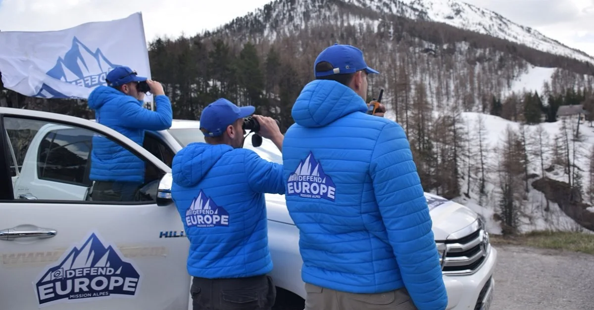 Aktivisten von „Defend Europe: Mission Alps“ beobachten die Vorgänge an der französisch-italienischen Grenze. Bild: Generation Identitaire / Screenshot Twitter