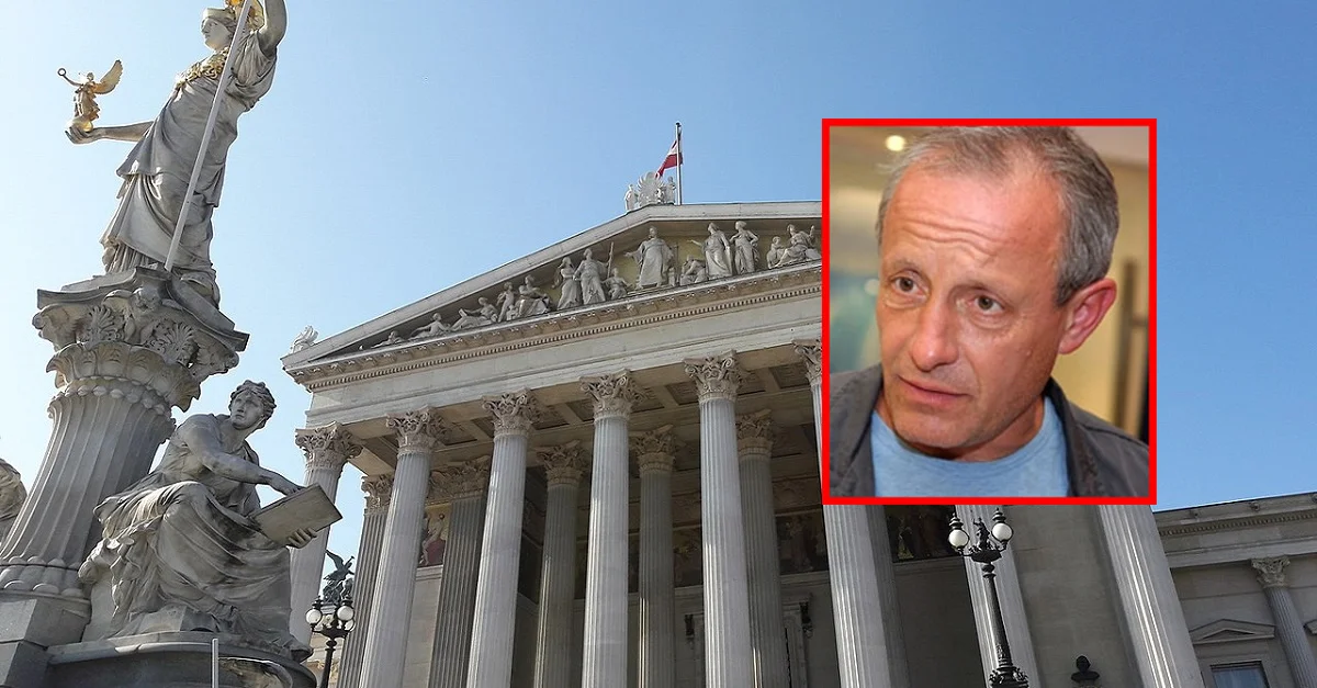 Symbolbild Parlament: By Coffeebattle [CC0], from Wikimedia Commons / Peter Pilz: By Gerhard Manzinger, PrivatPhoto (Gerhard Manzinger, Upload of the german Wikipedia) [CC BY-SA 2.0 de], via Wikimedia Commons / Collage: Die Tagesstimme
