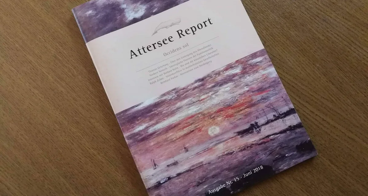 Aktuelle Ausgabe des „Attersee Report“ ©Die Tagesstimme