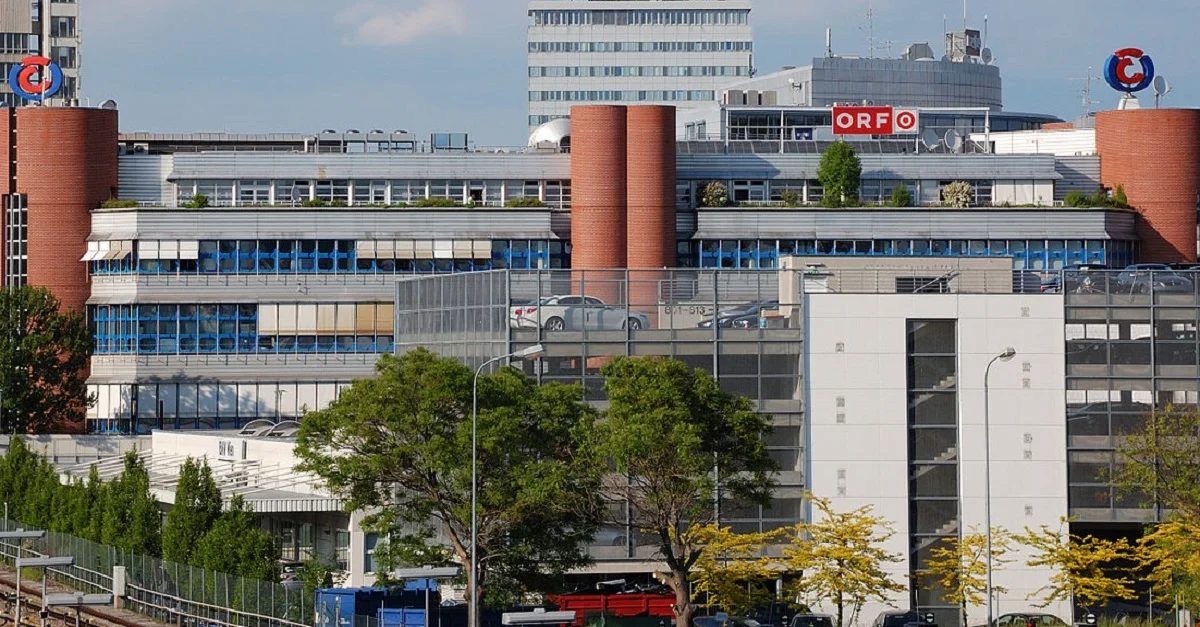 Das Ö3-Zentrum in der Heiligenstadt in Wien-Döbling beherbergt eine der modernsten Radiostudios in Europa. Bild: Cha già Jose via Wikmedia Commons [CC BY-SA 2.0] 
