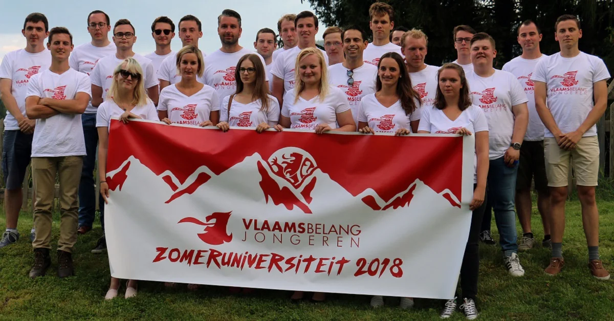 Gruppenfoto Vlaams Belang Jongeren / Bild: Die Tagesstimme