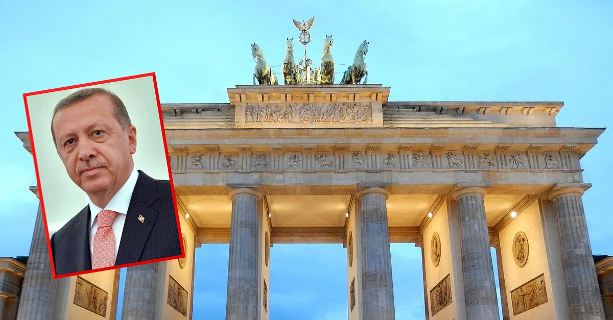 Bild: Brandenburger Tor / Bohao Zhao [CC BY 3.0 ], via Wikimedia Commons (Bild zugeschnitten) / Bild: Erdogan / Kremlin.ru [CC BY 4.0 ], via Wikimedia Commons / Collage: Die Tagesstimme
