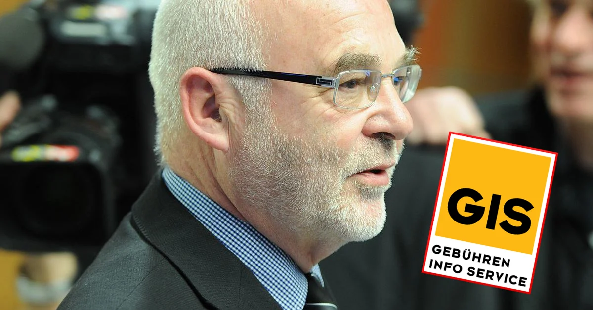 Bild: Rudolf Gehringer (CPÖ) / By Ailura [CC BY-SA 3.0 ], from Wikimedia Commons (Bild zugeschnitten) / Bild: Logo GIS / von UnbekanntUnknown author (SVG erzeugt mit Inkscape) [Public domain], via Wikimedia Commons / Collage: Die Tagesstimme
