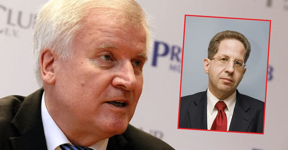 Bild Seehofer: Michael Lucan via Wikimedia Commons (Bild zugeschnitten) / Bild Maaßen: Bundesministerium des Innern / Sandy Thieme via Wikimedia Commons (umrandet) [beide
 CC BY-SA 3.0 DE] / Collage: Die Tagesstimme. 
