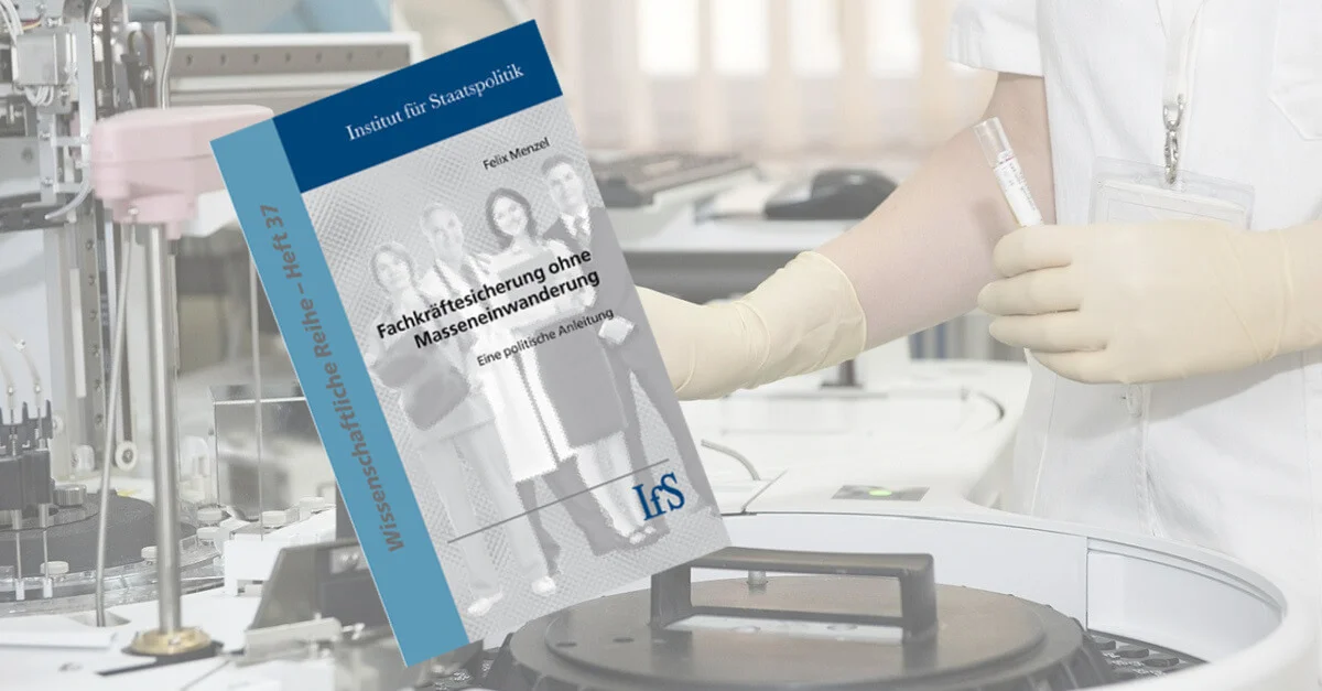 Symbolbild Labor (CC0 / IfS-Studie (Copyright „Institut für Staatspolitik) / Collage: Die Tagesstimme