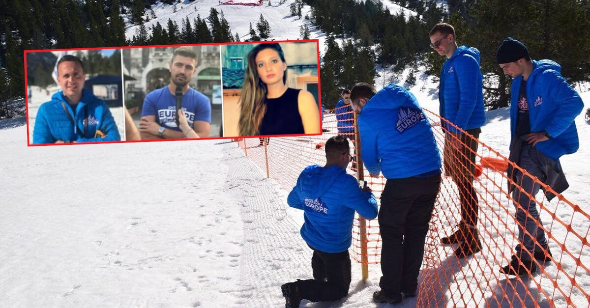 Bild Grenzzaun: Géneration Identitaire / Defend Europe // Bild Aktivisten: Facebook-Seite ‚The Identitarian‘ // Collage: Die Tagesstimme.