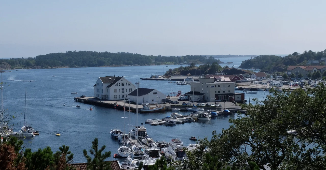 Der Skagerrak von oben