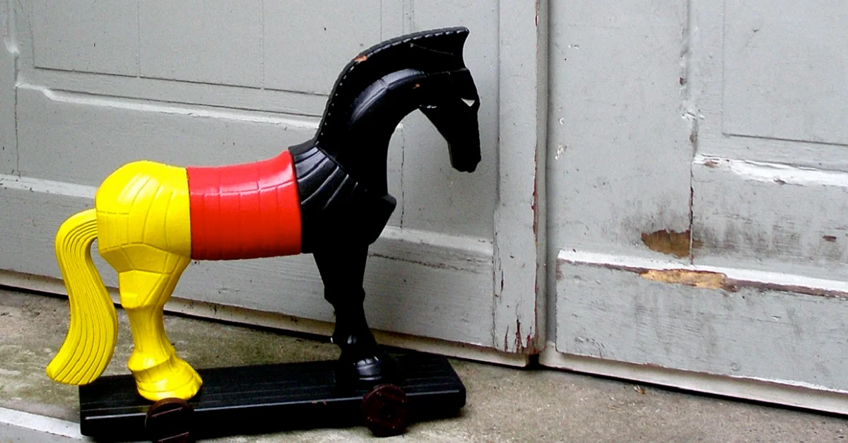 Symbolbild (&#8222;Troianus ad Portas&#8220;): Martin aka Maha via Flickr [CC BY-SA 2.0] (Bildausschnitt)  
