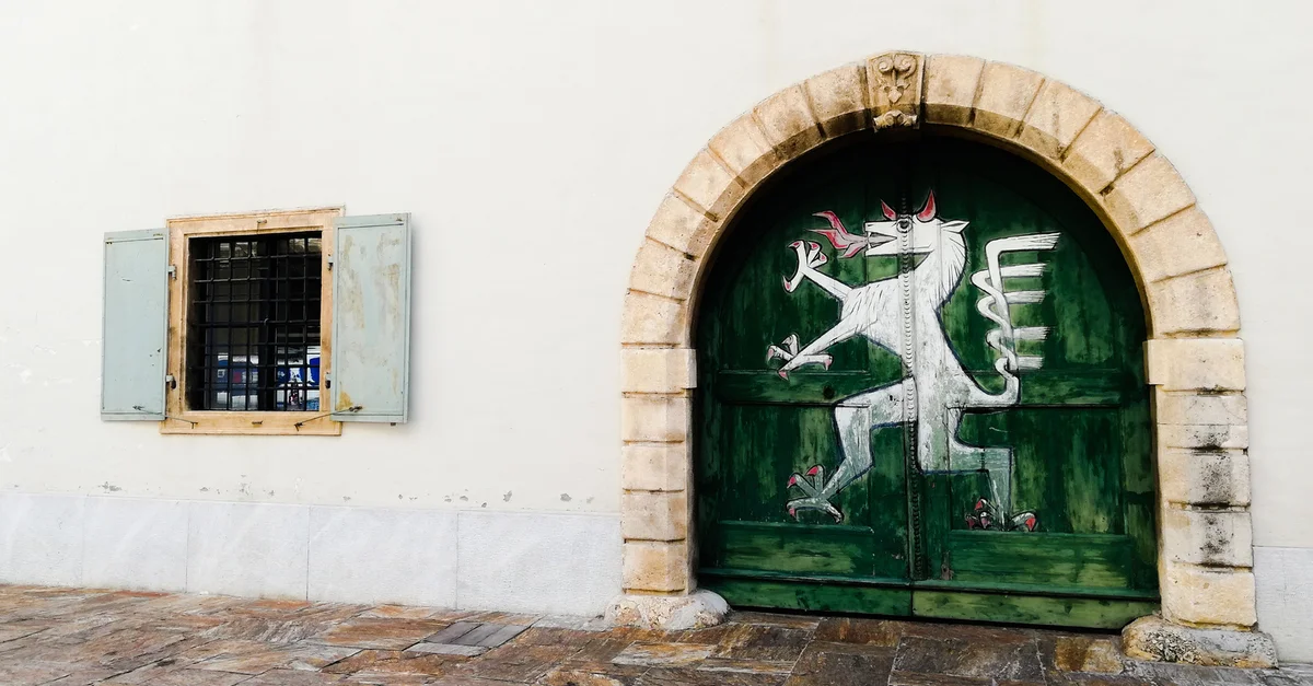 Bild: Der steierische Panther im Innenhof des Grazer Landhaushofs / Bild: Die Tagesstimme