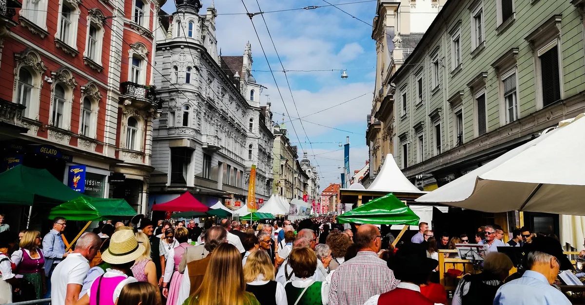Am vergangenen Wochenende fand das jährliche Aufsteirern-Festival in der Grazer Innenstadt statt / Bild: Die Tagesstimme
