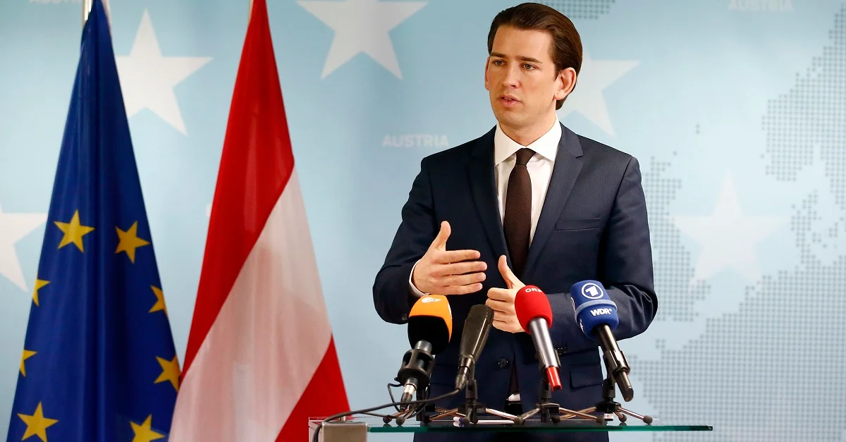 Bild: Ex-Bundeskanzler Sebastian Kurz (ÖVP). Bild (Kurz 2016, damals noch Außenminister): Dragan tatic / Rat Brüssel via Flickr [CC BY 2.0] (Bild zugeschnitten)
