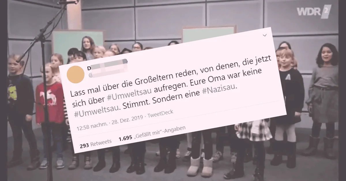 Der Twitter-Beitrag des freien Mitarbeiters des WDR sorgt seit gestern für einen Entrüstungssturm. Twitter-Posting: Screenshot Twitter / Hintergrund: Screenshot Twitter, WDR / Collage: Die Tagesstimme