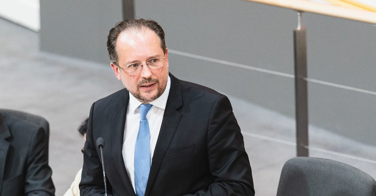 Außenminister Alexander Schallenberg (ÖVP)