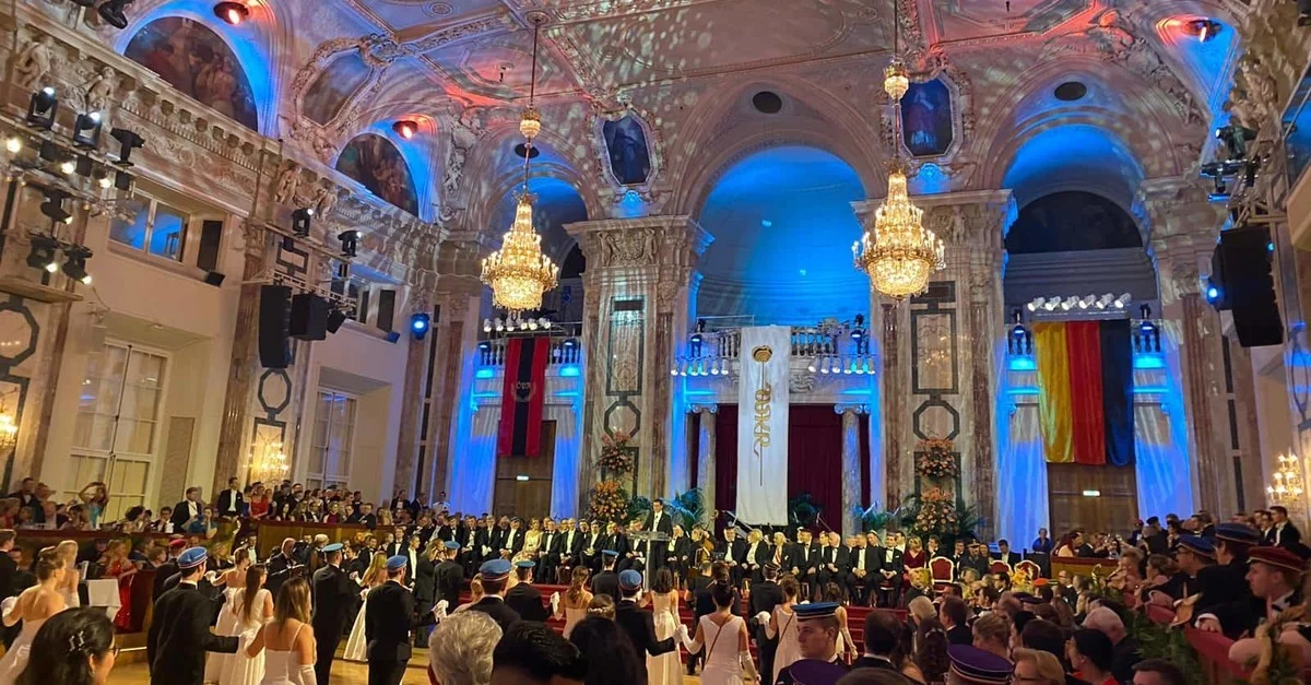 Bild: In der Wiener Hofburg fand gestern der Wiener Akademikerball statt / Bild: privat