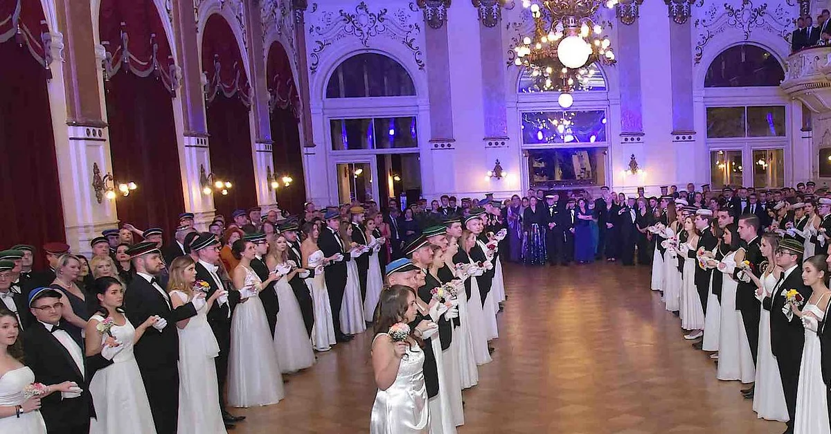 Bild: Burschenbundball in Linz / Bild: Screenshot Homepage Burschenbundball