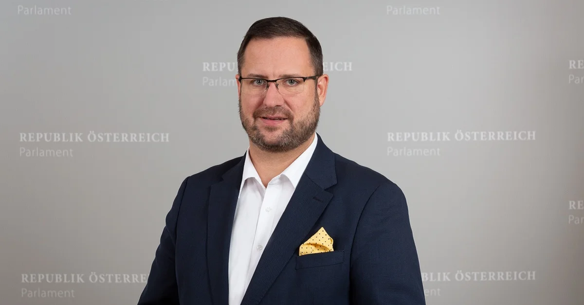 Christian Hafenecker. Bild: © Parlamentsdirektion / PHOTO SIMONIS