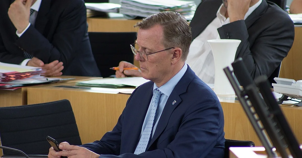 Bodo Ramelow (Die Linke). Bild: Olaf Kosinsky [CC BY-SA 3.0 DE] [Bild zugeschnitten]
