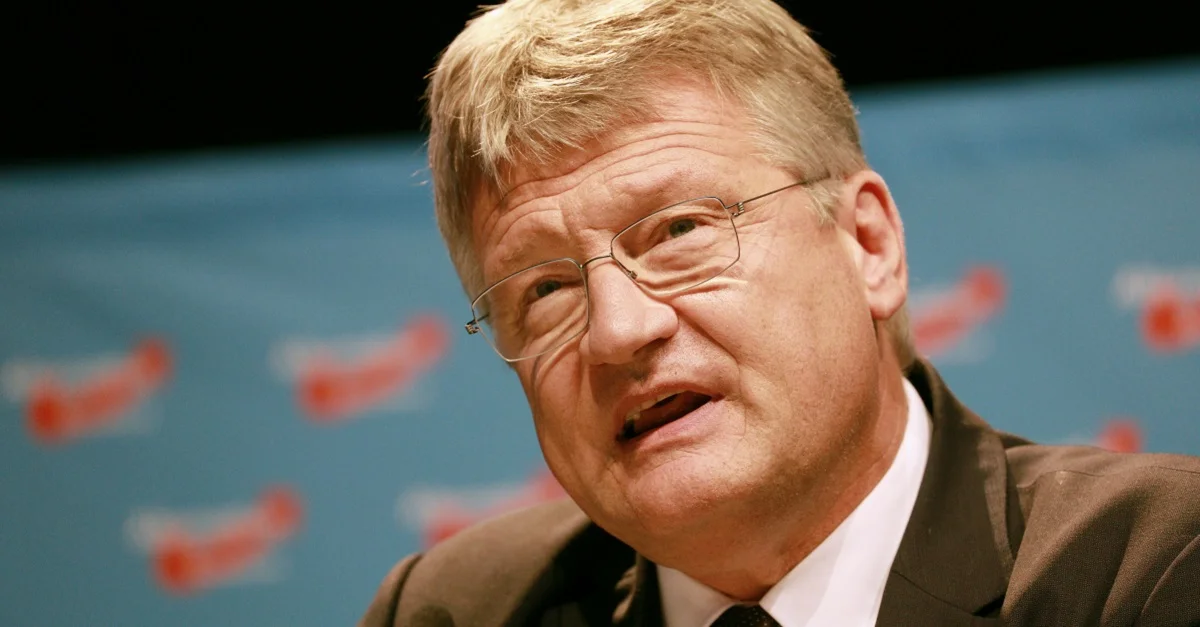 Jörg Meuthen am AfD-Parteitag in Augsburg 2018. Bild: Metropolico.org