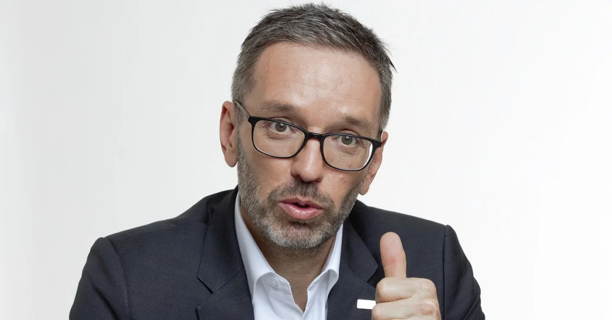 FPÖ-Klubobmann Herbert Kickl