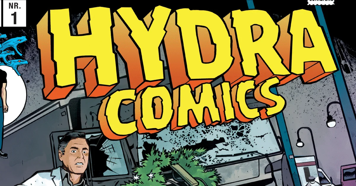 Bild: So sieht das Cover des ersten Hydra-Comics aus / Bild: Hydra Comics (Bild zugeschnitten)