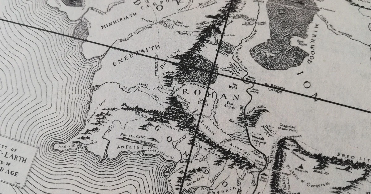 Bild: Die Karte von Mittelerde / Bild: privat