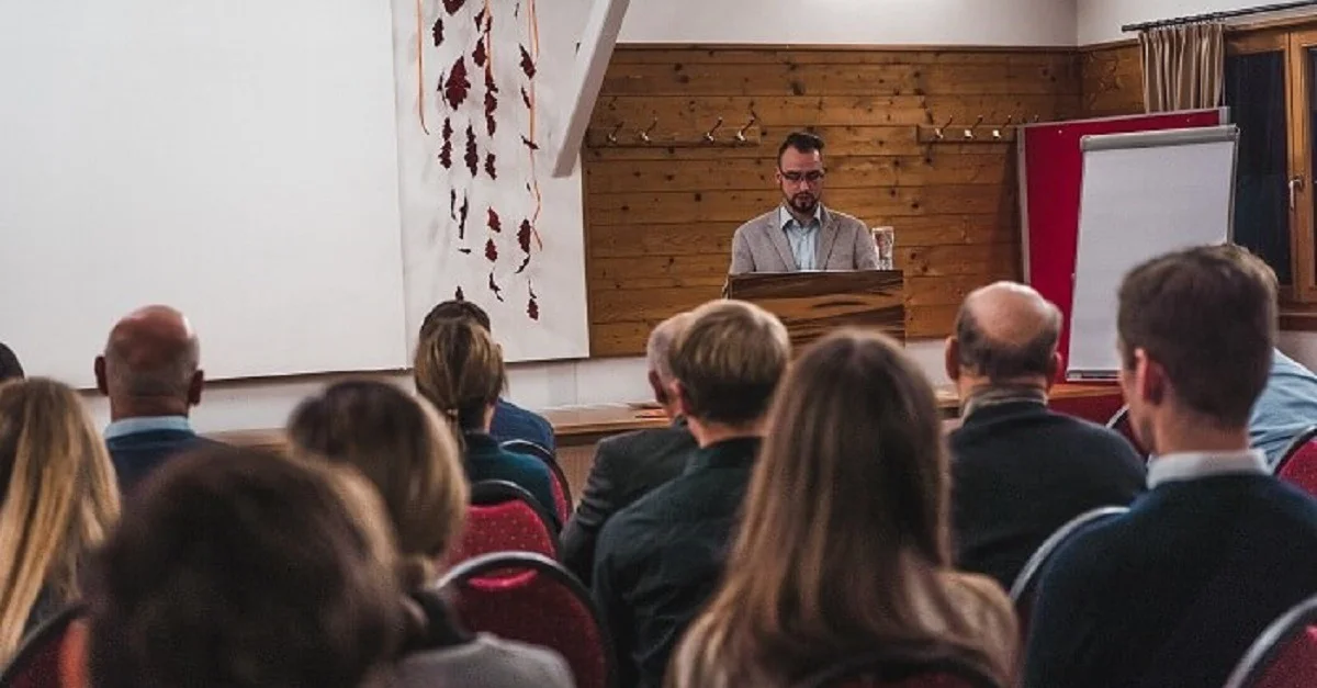 Nils Wegner bei der IfS/FAV-Akademie in Semriach 2018.