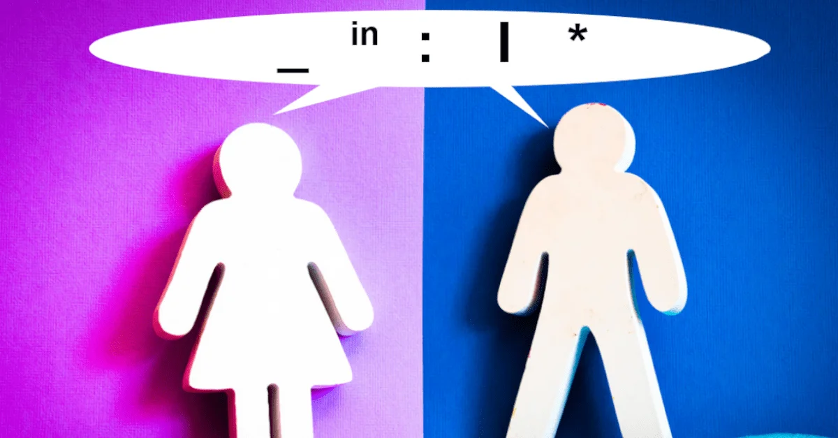 Symbolbild: Gendergerechte Sprache / Bild: Magda Ehlers, CC BY-SA 4.0, via Wikimedia Commons (Bild zugeschnitten)