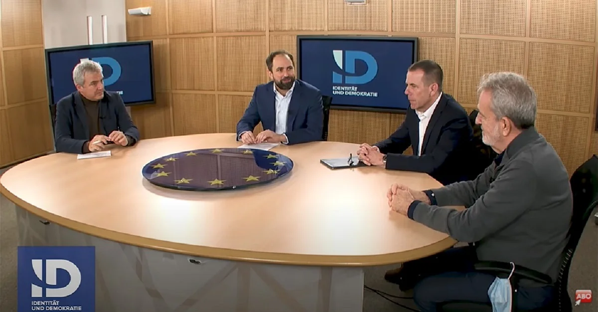 Screenshot YouTube / AfD im EU-Parlament