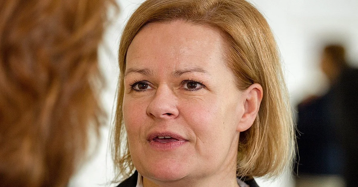 Innenministerin Nancy Faeser (SPD)