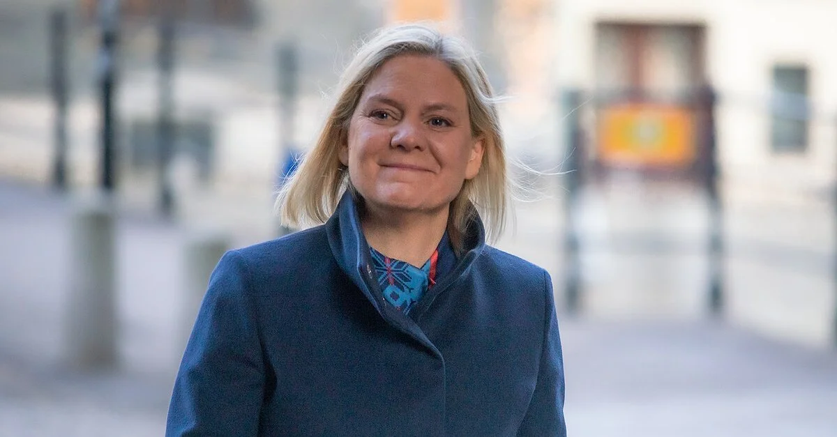 Bild: Die schwedische Ministerpräsidentin Magdalena Andersson / Bild: Frankie Fouganthin, CC BY-SA 4.0, via Wikimedia Commons (Bild zugeschnitten)