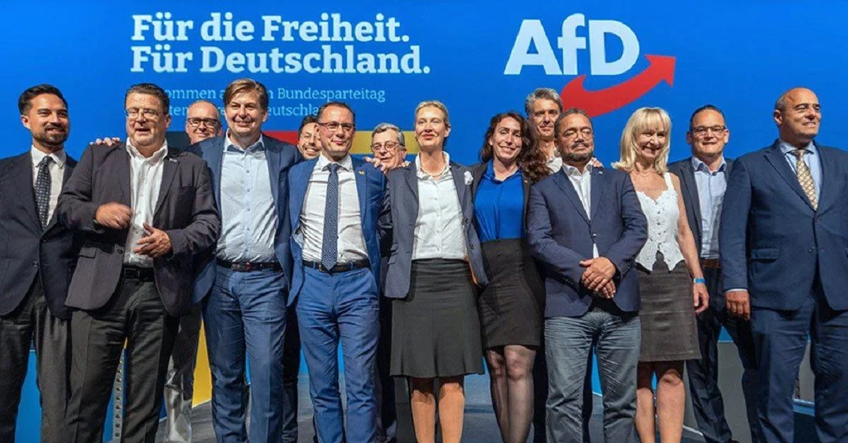 Der neue Bundesvorstand der AfD. (c) AfD