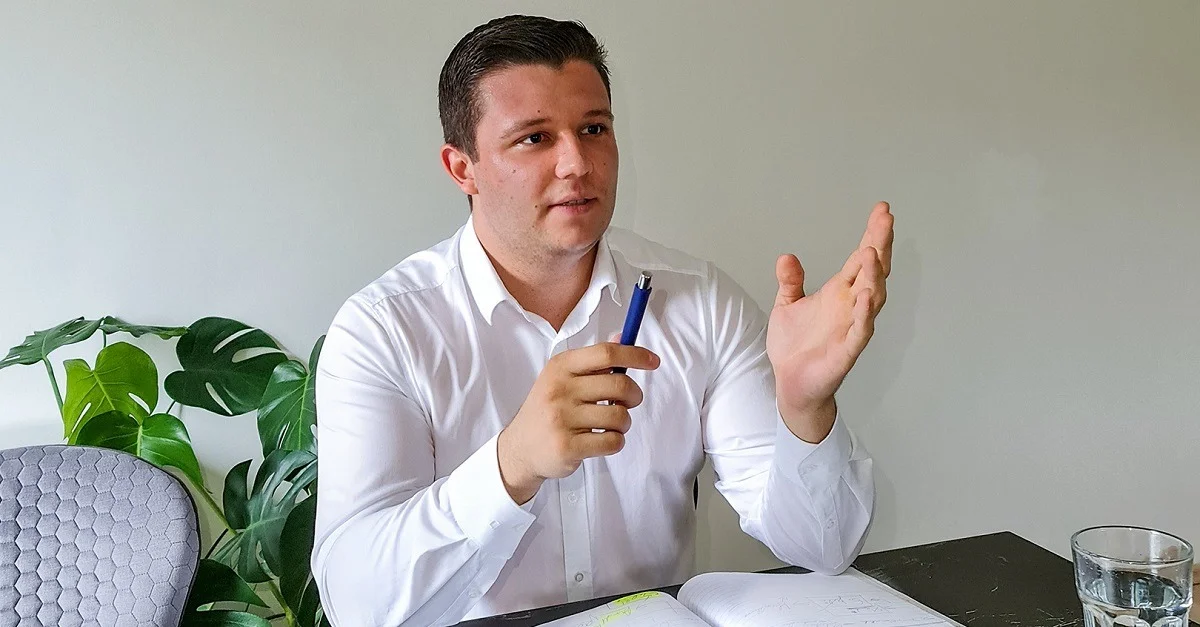 Der Grazer FPÖ-Klubobmann Alexis Pascuttini.