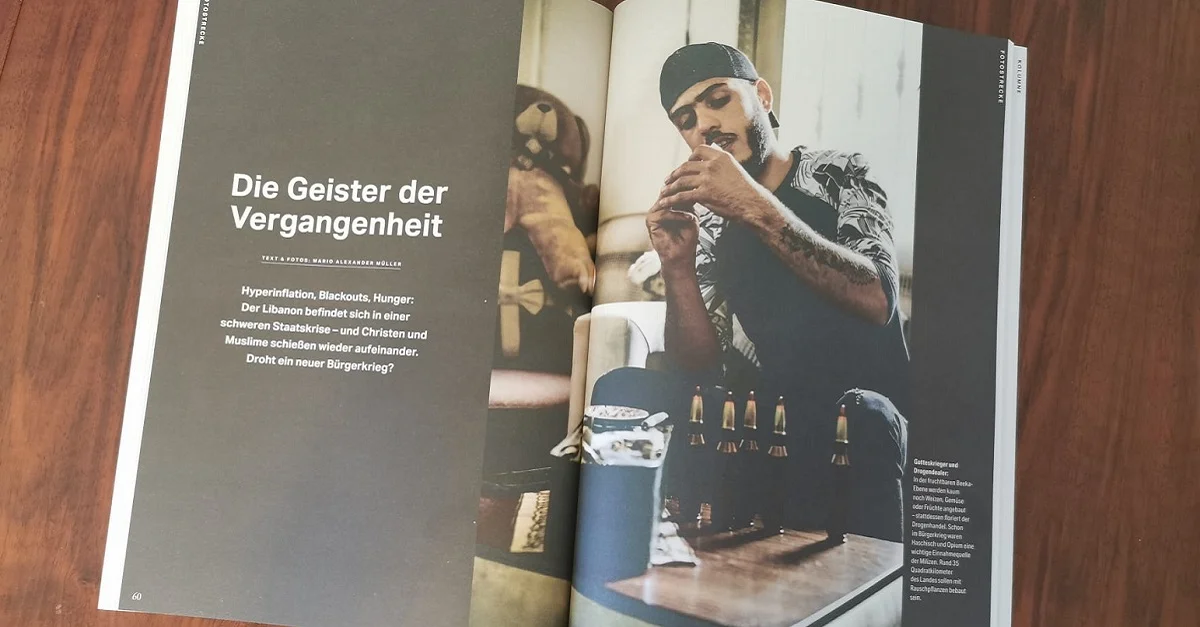 Die Fotostrecke „Die Geister der Vergangenheit“ in der FREILICH-Ausgabe „Neues Deutschland“.