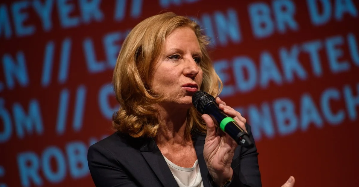 Patricia Schlesinger 2018, re:publica from Germany, CC BY-SA 2.0, via Wikimedia Commons (Bild zugeschnitten)