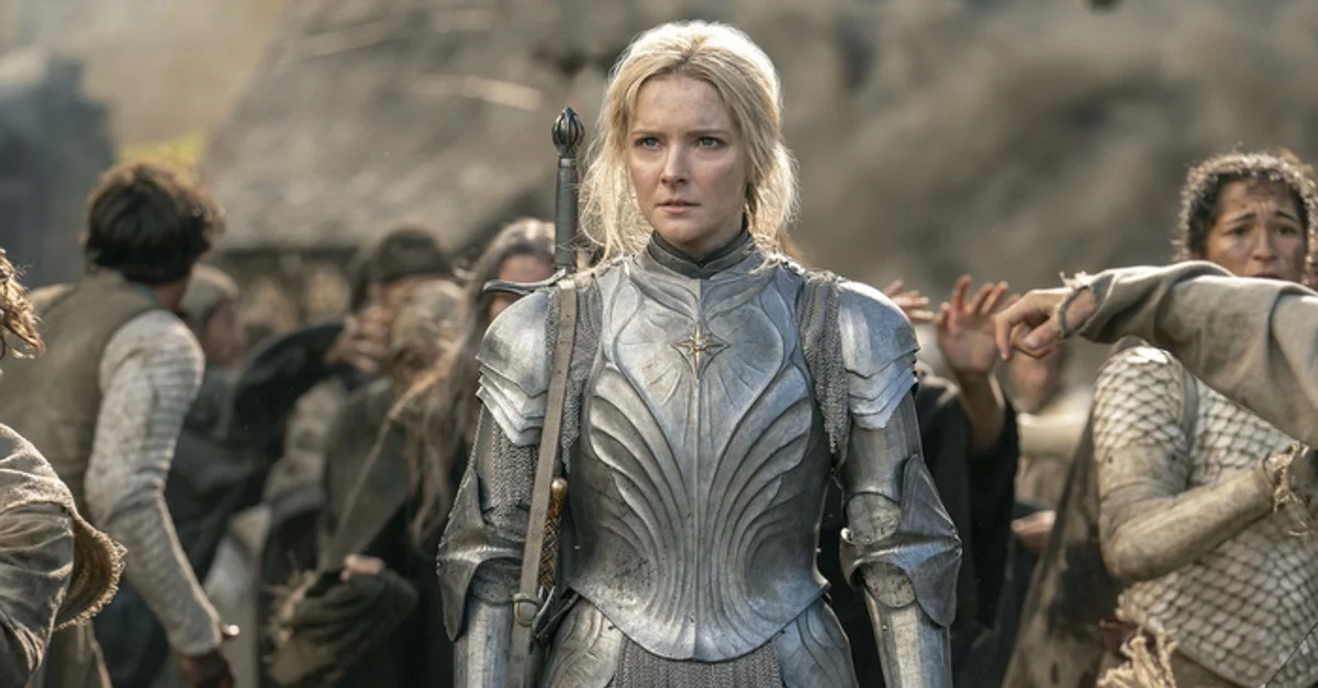 Morfydd Clark als „Galadriel“, (c) Amazon Studios / Matt Grace / Prime Video