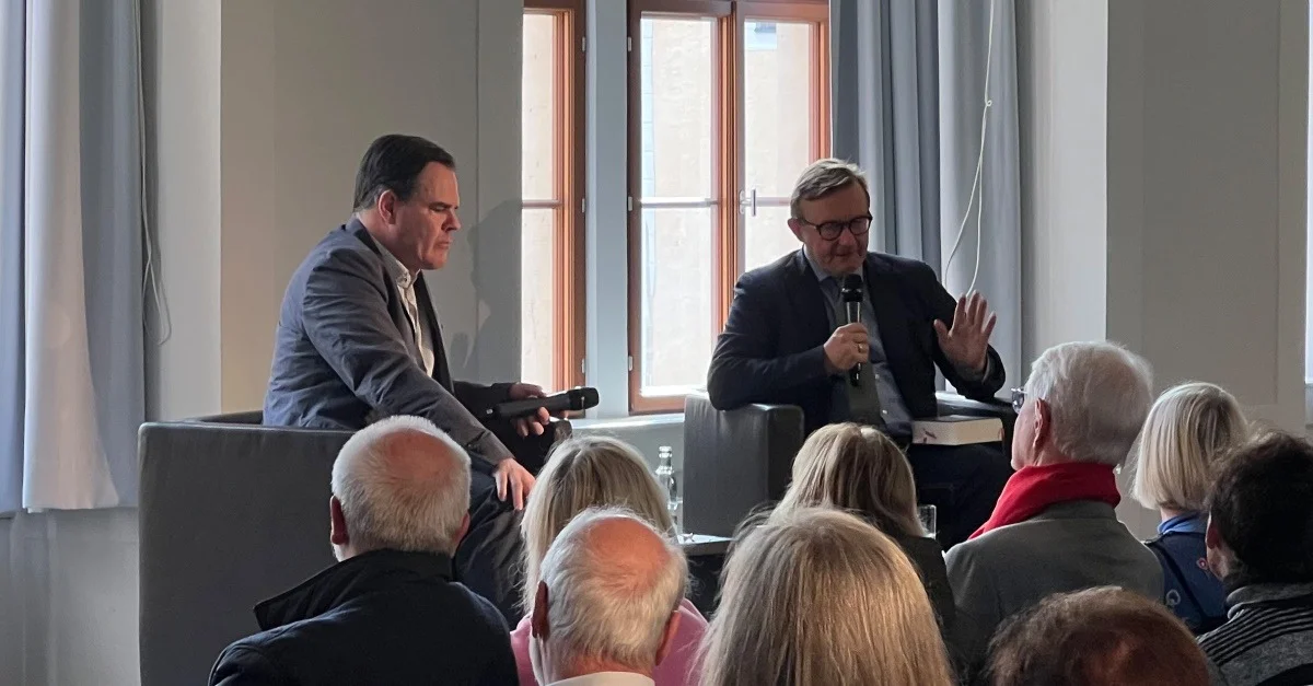 Uwe Tellkamp im Jahre 2022,Vincent Eisfeld, CC BY-SA 3.0, via Wikimedia Commons