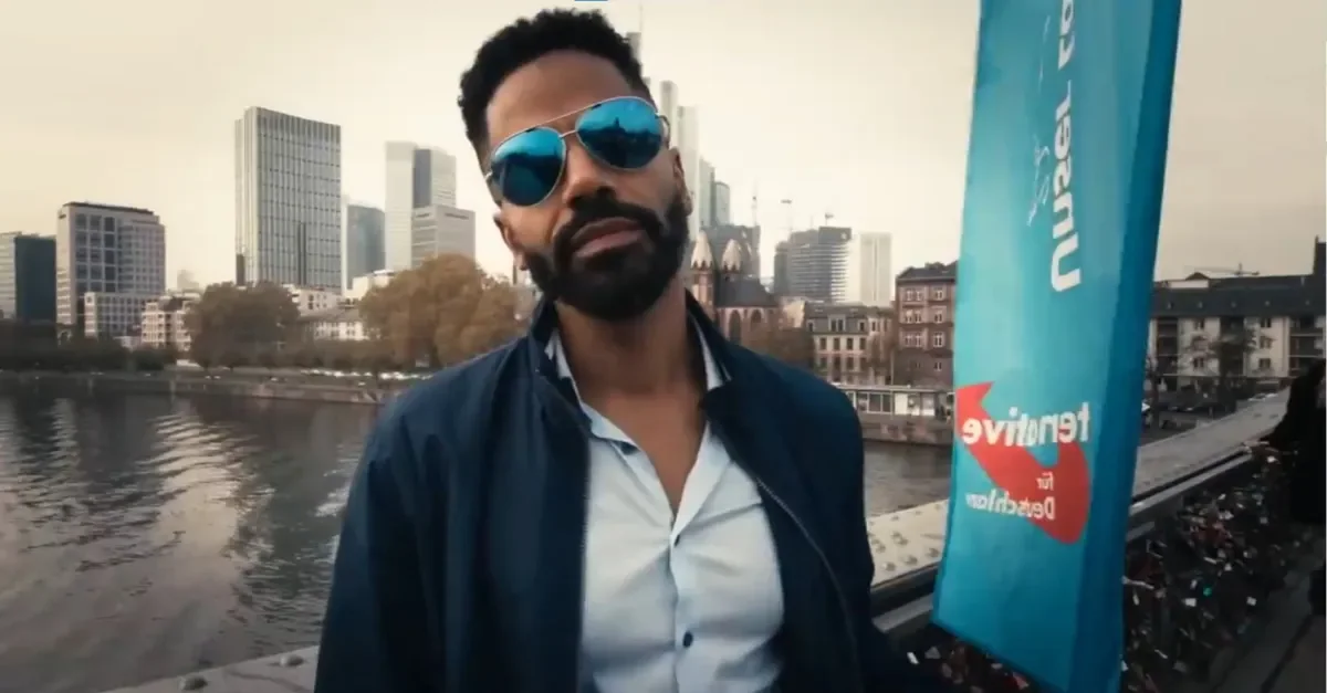 Der Rapper Sascha Weiss aka SchwrzVyce