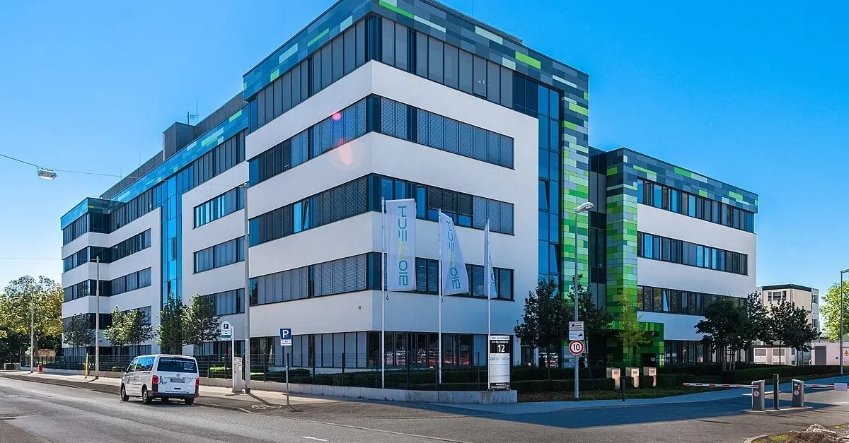 Biontech-Hauptgebäude in Mainz
