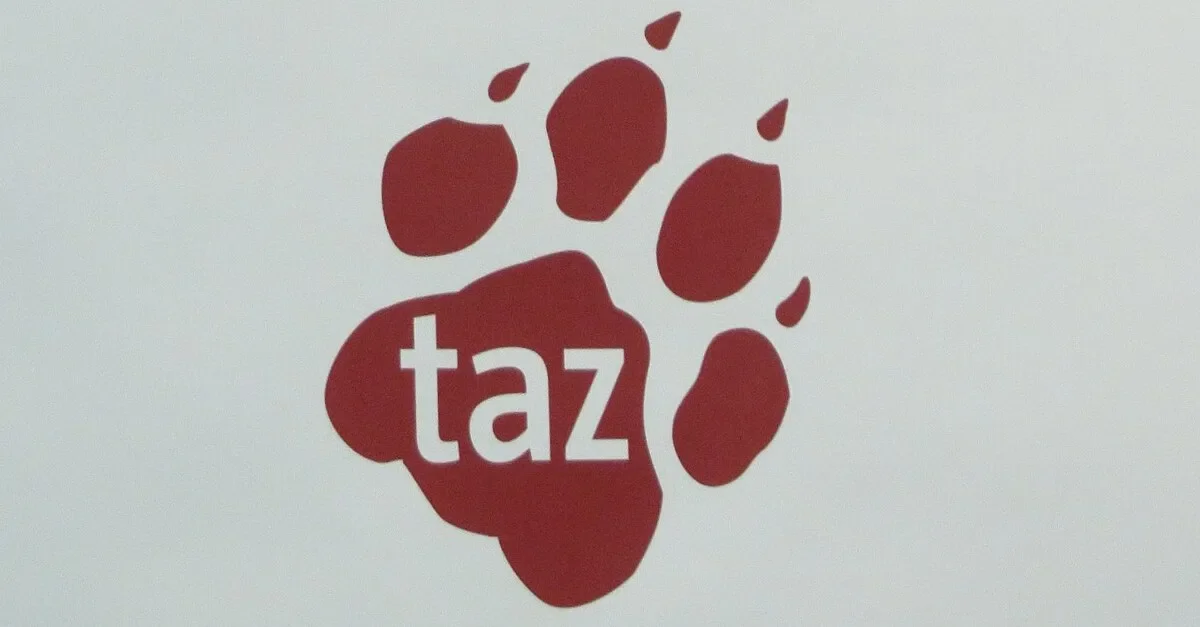 Logo der taz-Zeitung