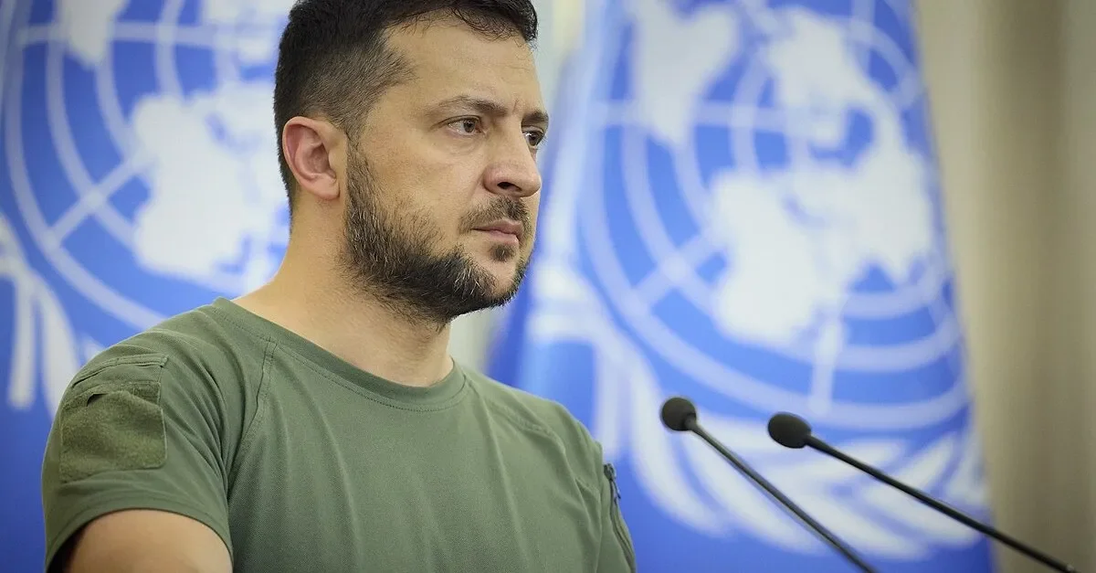 Der ukrainische Präsident Wolodymyr Selenskyj