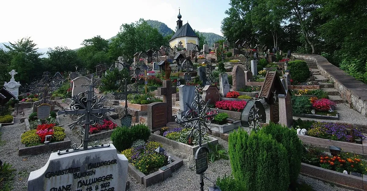 Friedhof in Bayern