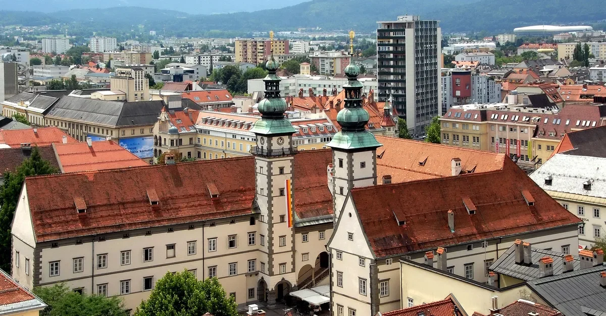 Landhaus in Klagenfurt mit Sitz des Kärntner Landtages