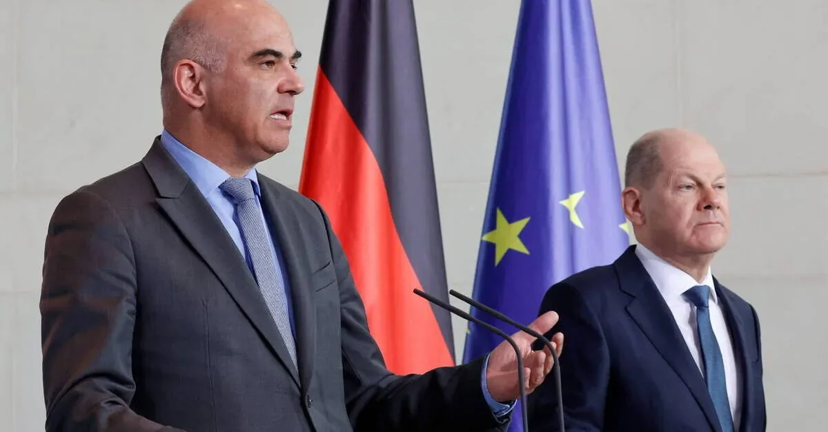 Berset und Scholz in Berlin