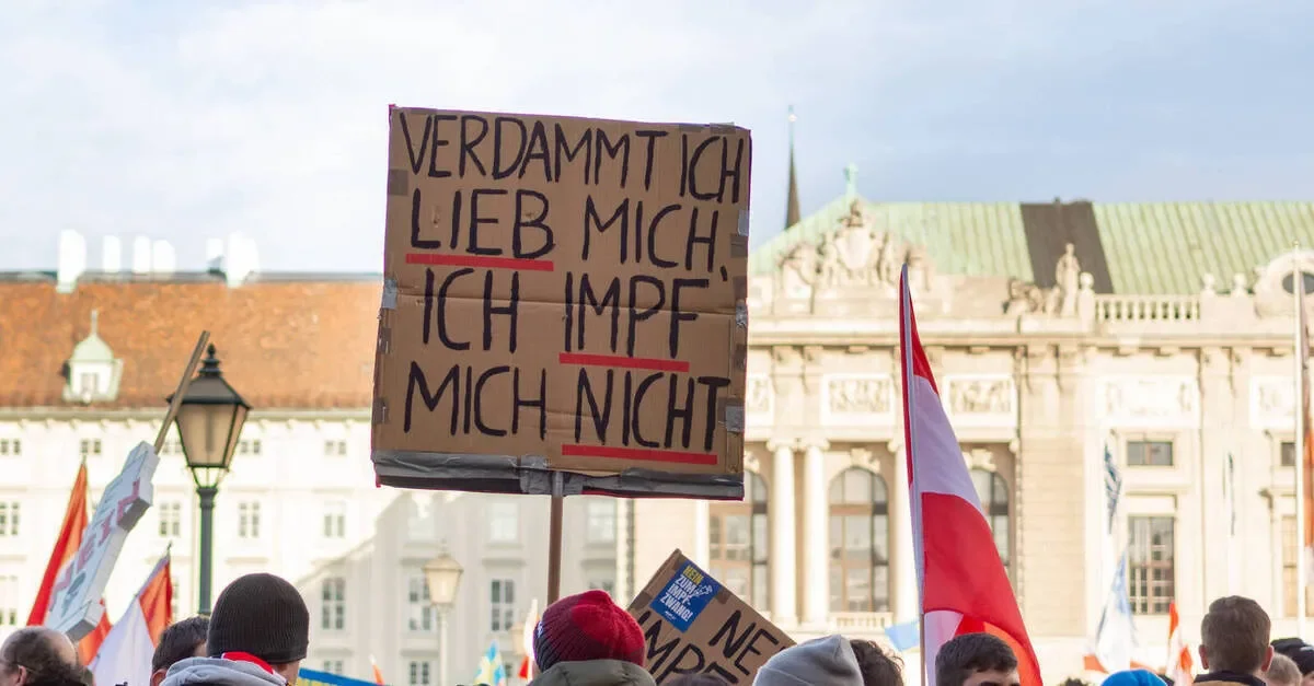 Demo gegen Coronamaßnahmen