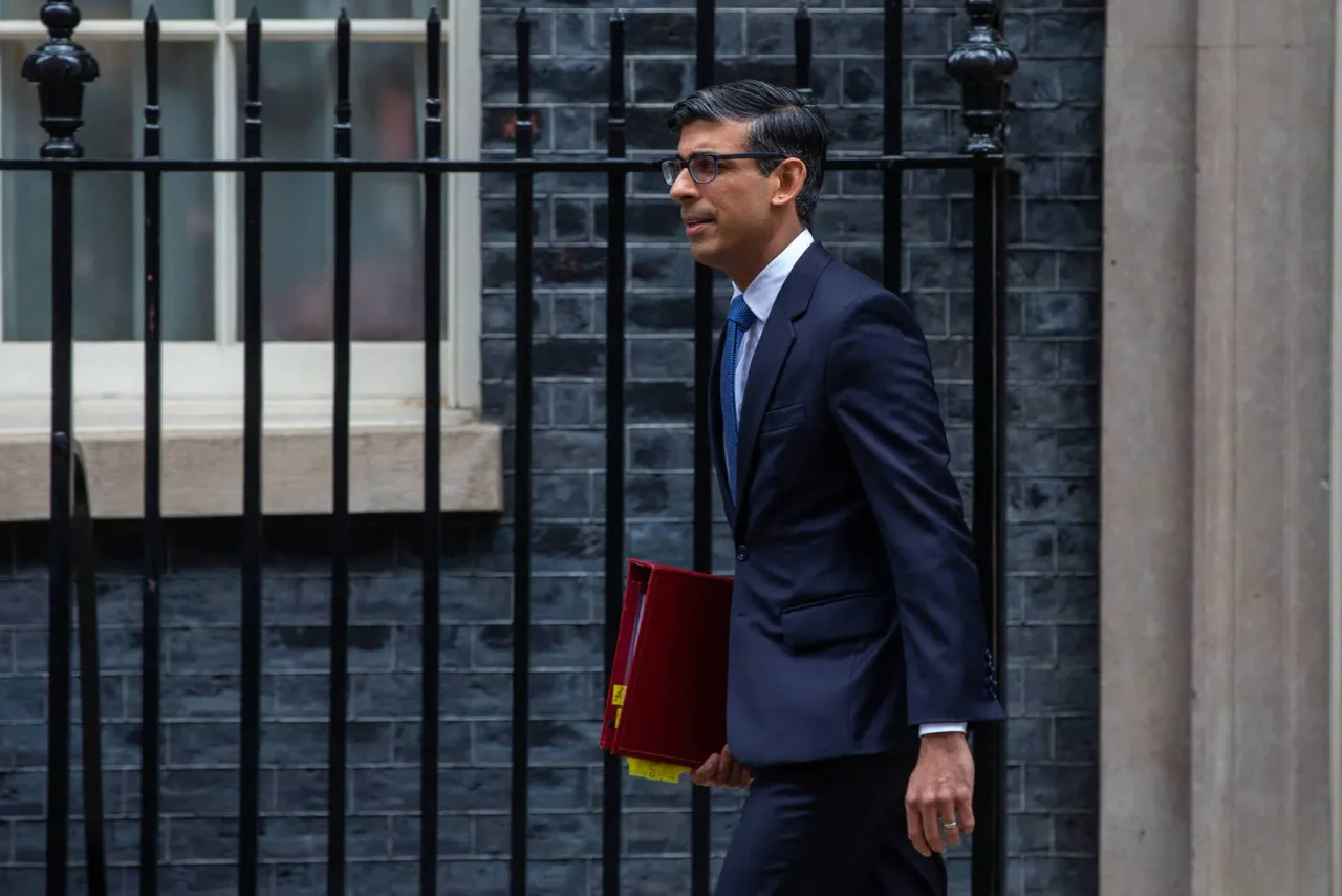 Der britische Premierminister Rishi Sunak