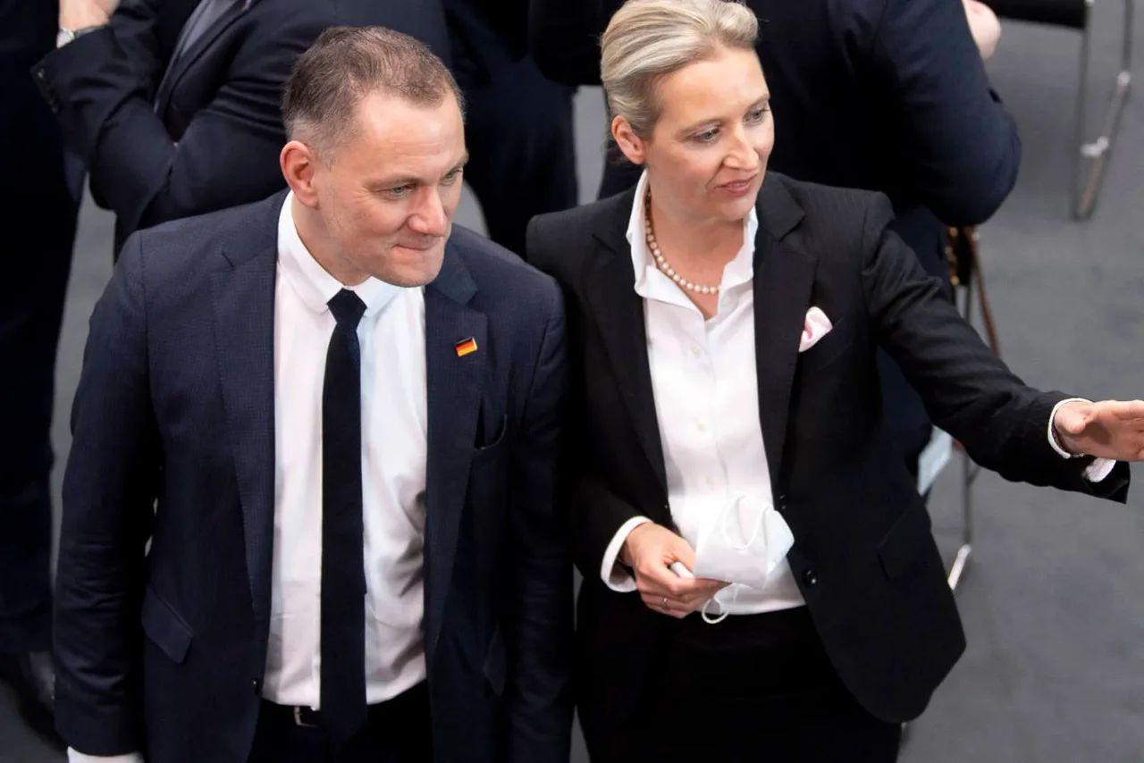 Die AfD-Vorsitzenden Tino Chrupalla und Alice Weidel